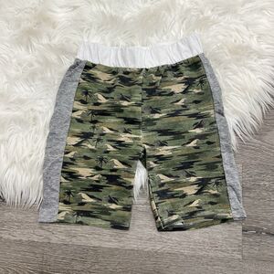 Miki Miete Kids' Teagan Jungle‎ Cruise Shorts In Camo Size 6Y NWT
